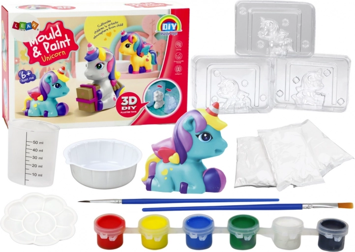 Kreativni umjetnički set 3D gipsanih boja Jednorog