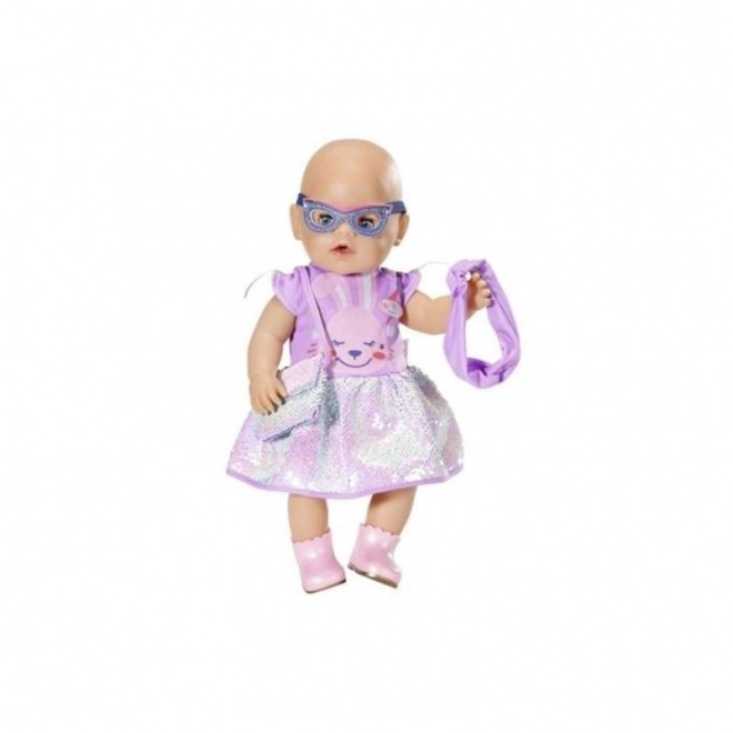 BABY born Deluxe komplet s haljinicama Rođendansko izdanje, 43 cm