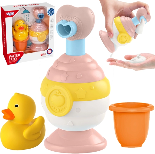 Woopie kupaonske igračke set: šalica, pačić i dozator sapuna