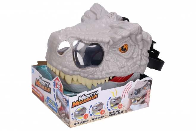 Maska za glavu dinosaur s efektima 28 cm