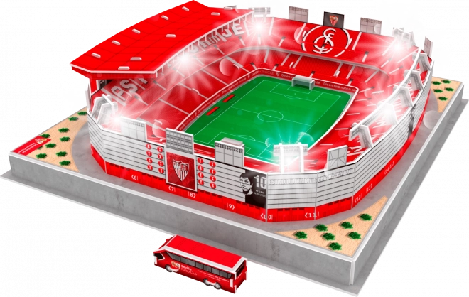 Svjetleća 3D puzzle stadion Ramón Sánchez-Pizjuán - FC Sevilla