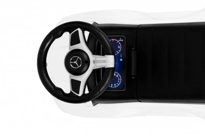 Dječji automobil Mercedes C KLASA interaktivni volan zvuči bijelo