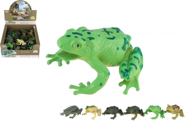 plastična žaba 7 × 7 cm, mješavina vrsta – set u kutiji