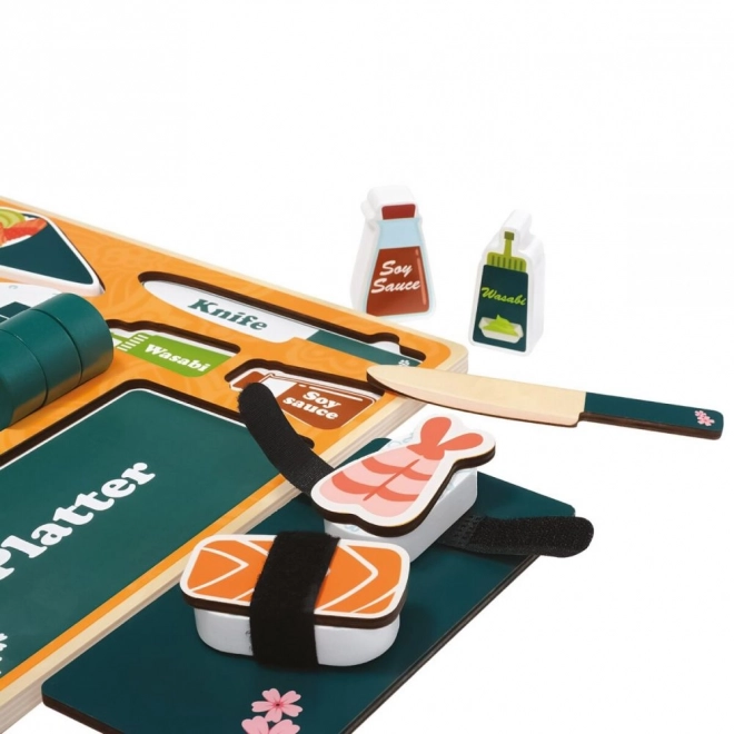 Drvene 3D puzzle Sushi bar od Bino
