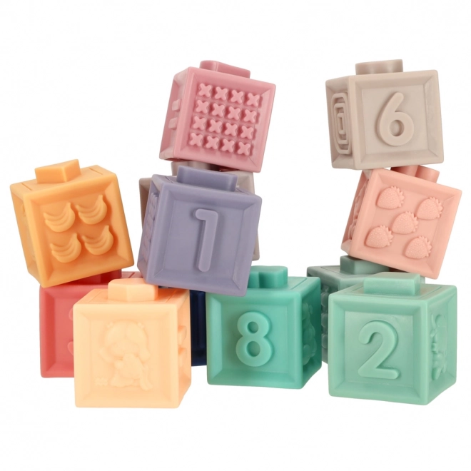 Šarene edukacijske mekane puzzle s lopticama