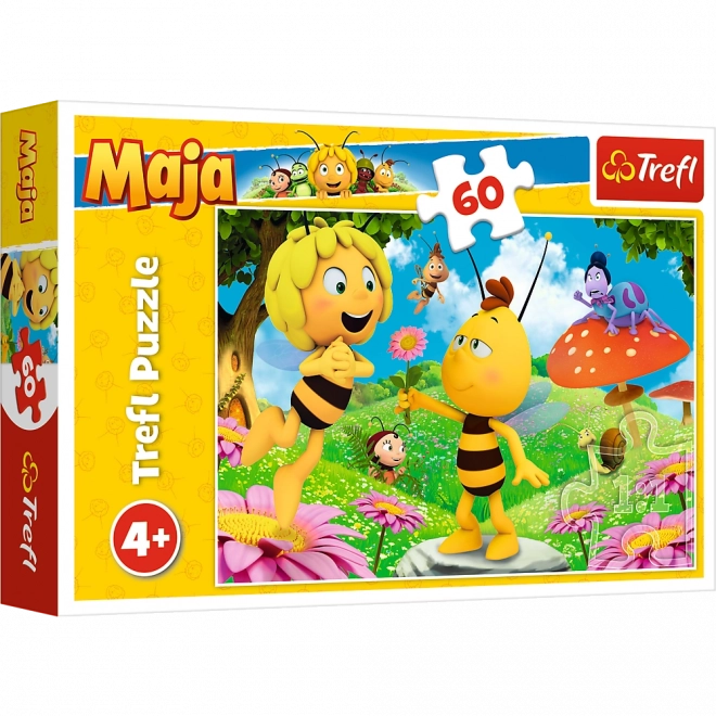 Puzzle Trefl Cvijet za Maju bajka Pčelica Maja