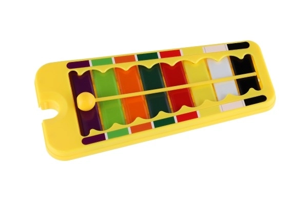 Xilofon plast/metal 24cm s palicom u kutiji 29x16x3cm