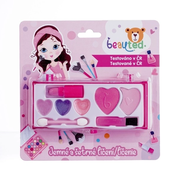 Dječji set za šminkanje beauted na paleti na kartici 17x17x2cm