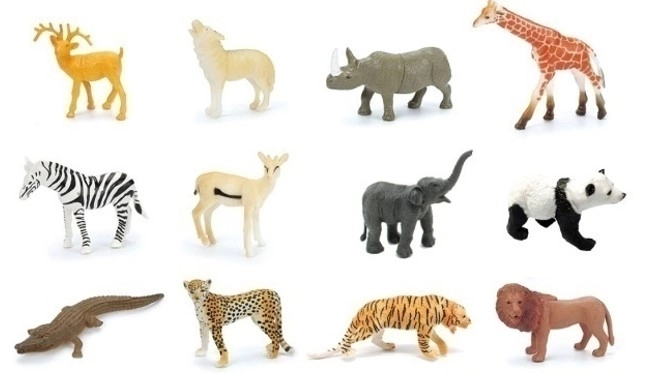 Set figura divlje životinje 12 kom