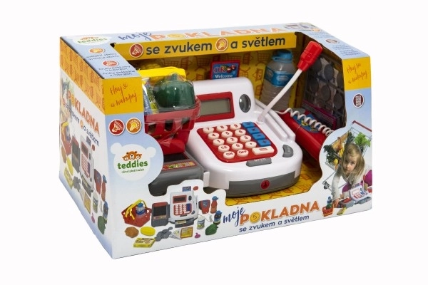 Digitalna blagajna s dodacima i svjetlosnim i zvučnim efektima - 30 cm