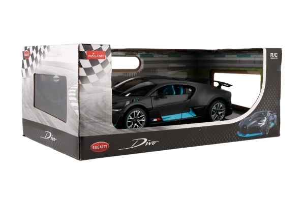 Auto RC Buggatti Divo sivo plast 32cm 2,4GHz na daljinsko upravljanje na baterije u kutiji 43x18x25cm