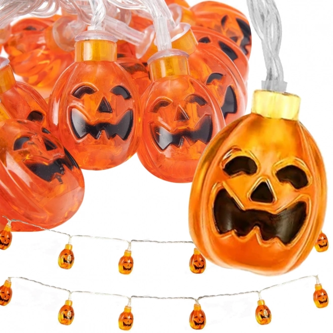 Viseća LED bundeva girlanda za Halloween