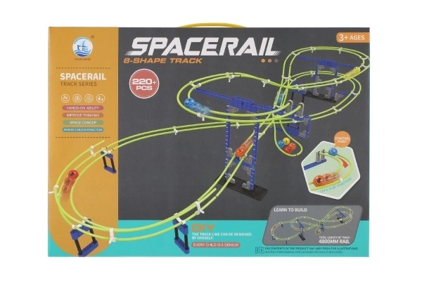 Plastična staza za kuglice spacerail 220 kom u kutiji 39x28x7cm