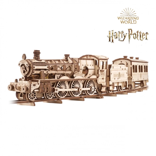 Ugears 3D drvena mehanička slagalica Harry Potter Hogwarts Express
