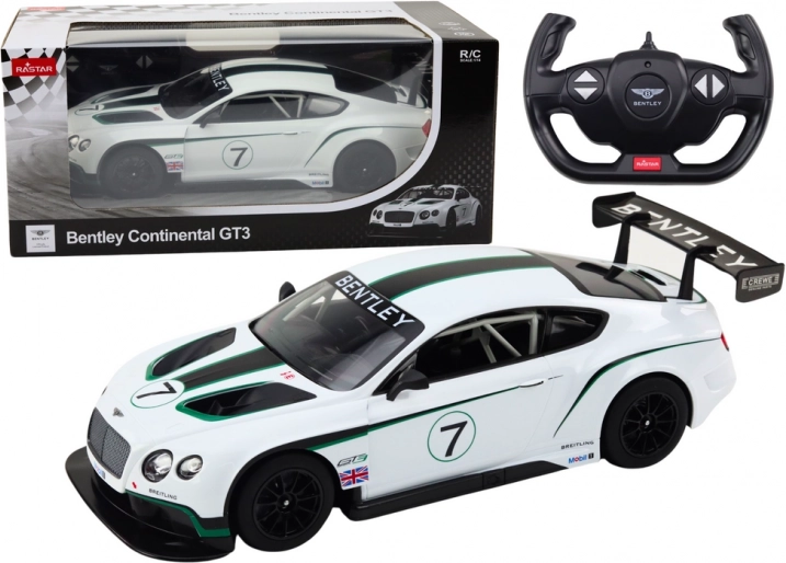RC auto 1:14 BENTLEY Continental GT3 bijelo