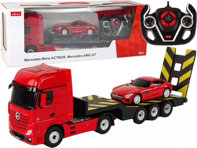 Autić R/C Mercedes-Benz s podizačem - crveno