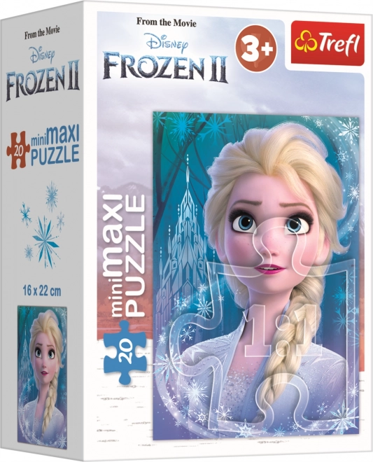 TREFL Puzzle Snježno kraljevstvo 2: Elsa 20 dijelova
