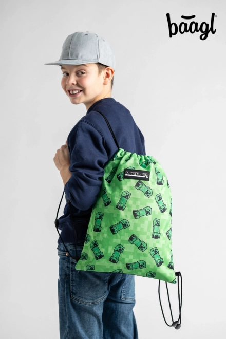 Minecraft torba s Creeper motivom