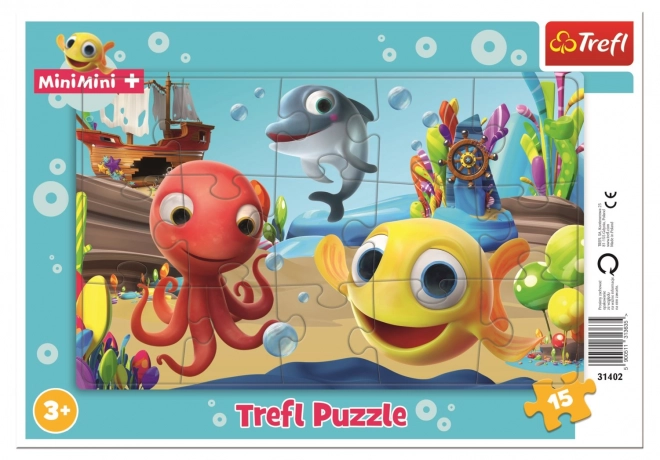 Dječje puzzle Rybka MiniMini 15 dijelova