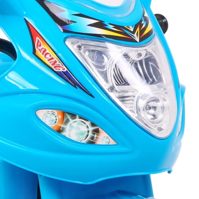 Električni motocikl BJX-088 tricikl + zvukovi + svjetla – Plava