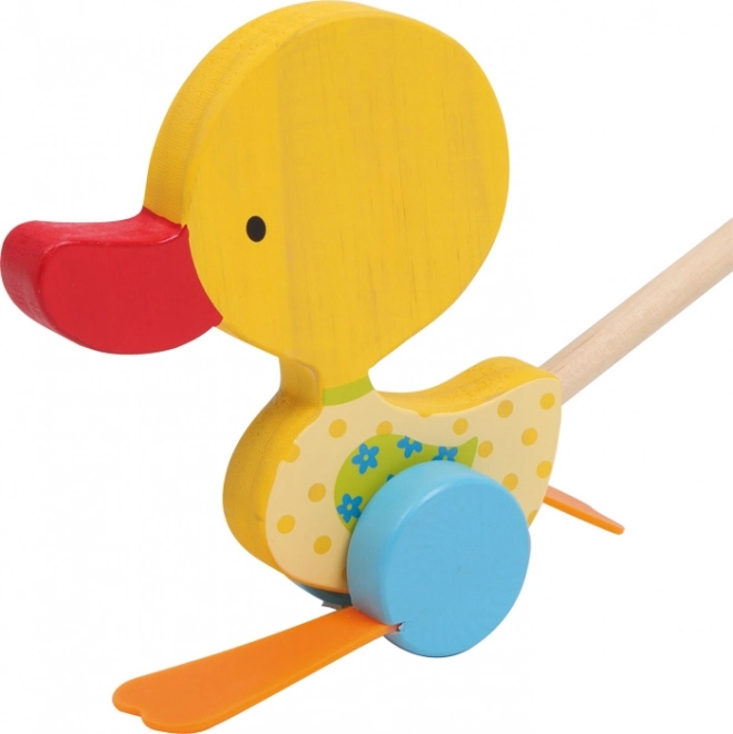 Small Foot igračka za guranje njihajuća patka Tine