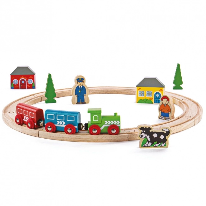 Bigjigs Rail Moja prva željeznička pruga 19 dijelova