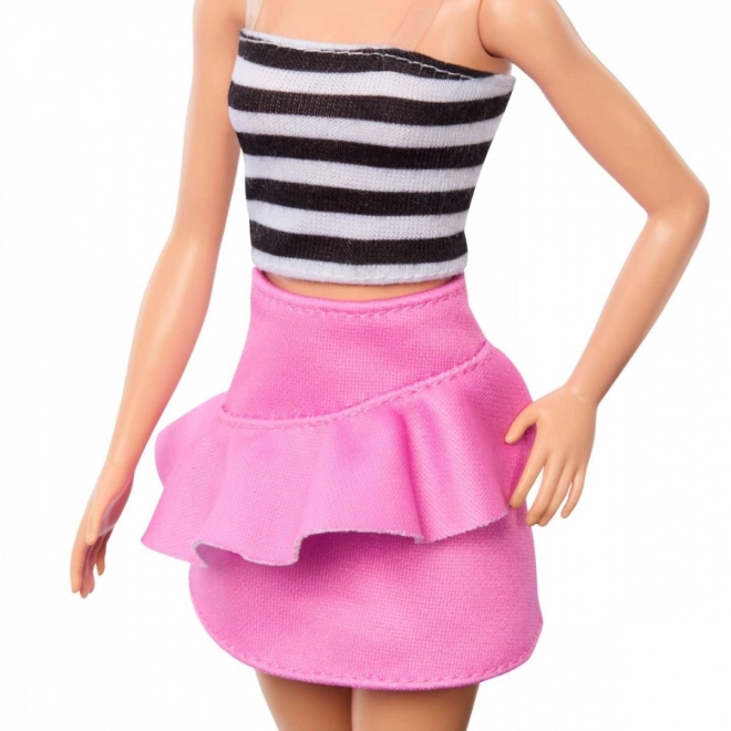 Barbie Fashionistas lutka u prugastom topu