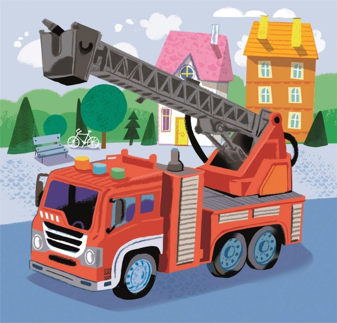 CLEMENTONI Puzzle Spašavateljska vozila 3x48 komada