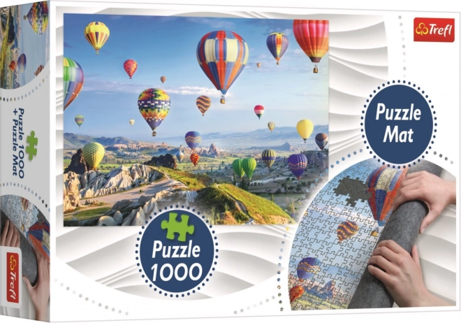 Puzzle Baloni nad Kapadokijom 1000 dijelova s podlogom
