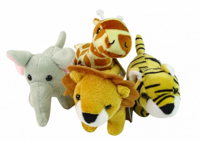 Mini plišane životinje Safari, 4 modela