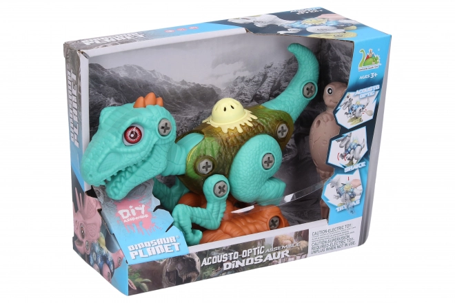 Vijčani dinosaur s efektima 20 cm
