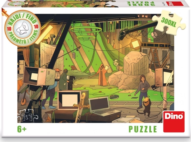 DINO Puzzle Pronađi 10 predmeta: Film XL 300 dijelova