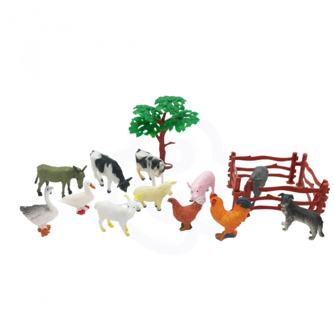 Woopie set figurica životinja sa farme 14 kom