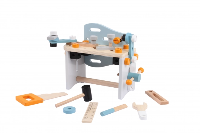 Drvena konstrukcijska igračka za djecu ECOTOYS