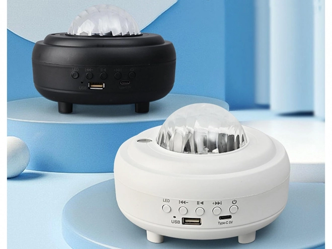 Noćni svjetlosni projektor aurora s bluetooth zvučnikom