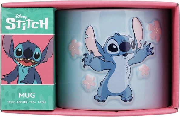 Keramička šalica Stitch s reljefom