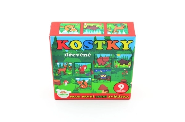 Kocke Kubus Moje Prve Životinje Drvene