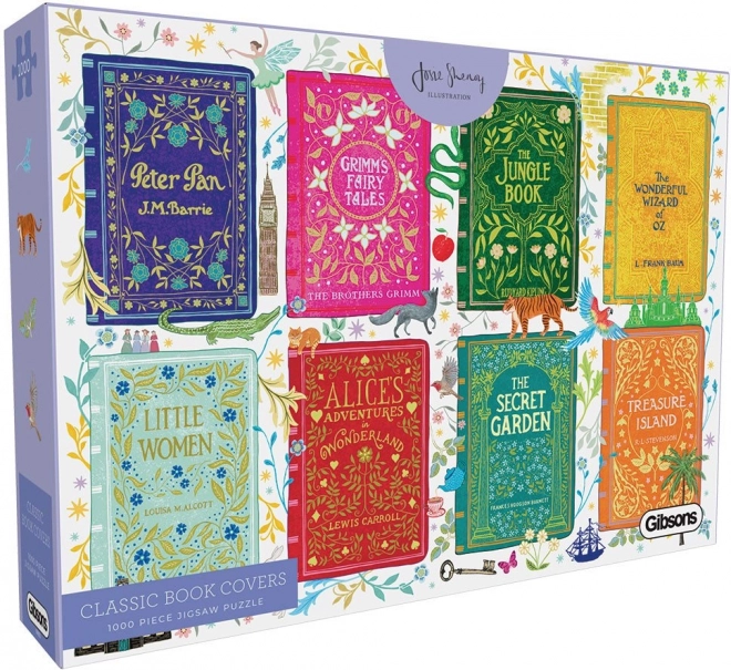 Puzzle Omoti Klasičnih Knjiga - 1000 dijelova
