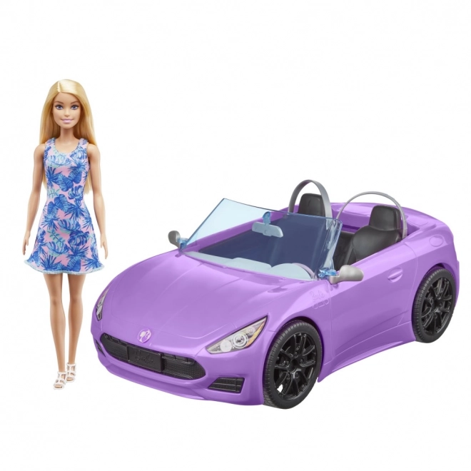 Barbie kabriolet i lutka