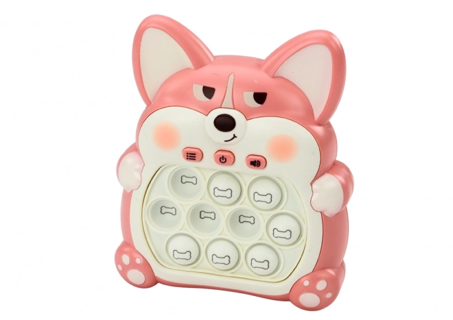 Arkadna igra Pop-It Fox za konzolu 7 načina igre Roza boja