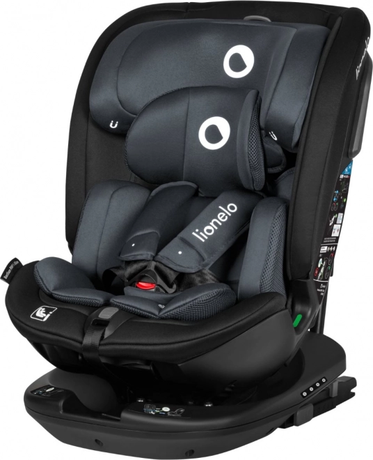 Autosjedalica Lionelo Bastiaan RWF i-Size 0–36 kg – Siva