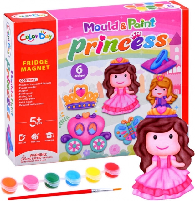 Kreativni set za izradu gipsanih magneta – princeze