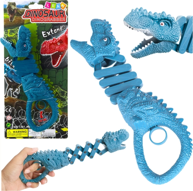 Grizući dinosaurus – plavi pištoljski hvataljkač