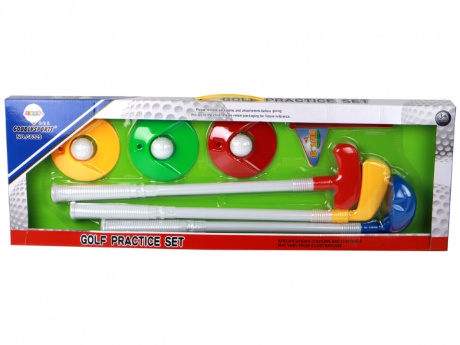 Mini plastični golf set za djecu ks12