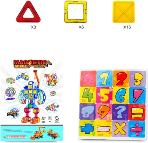 Magnetička građevna set s 30 dijelova