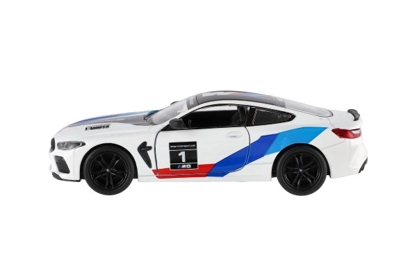 Auto Kinsmart BMW M8 Competition Coupé 1:38 metal/plastika 12,5cm 4 boje na povlačenje unatrag 12 kom u kutiji