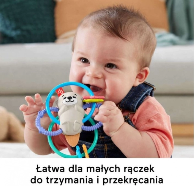 Uvijena zvečka Vidra od Fisher-Price