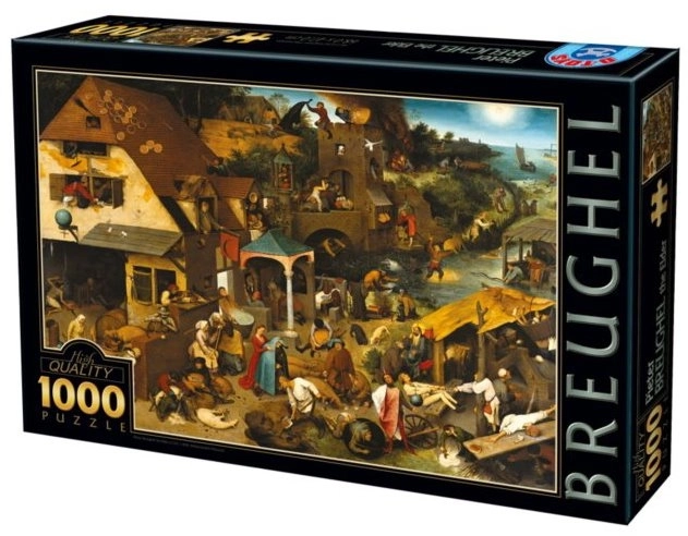 Puzzle Nizozemske poslovice 1000 dijelova