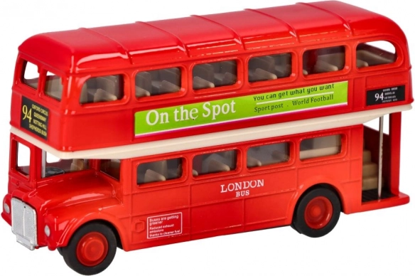 Metalni model londonskog double-deckera Goki