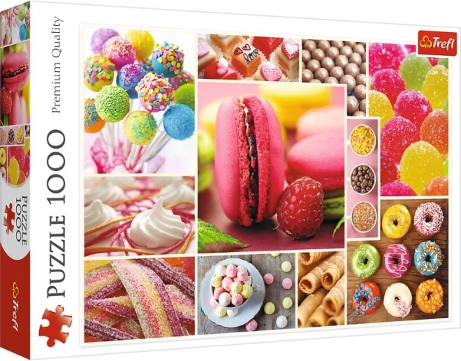 Puzzle 1000 dijelova Candy - kolaž